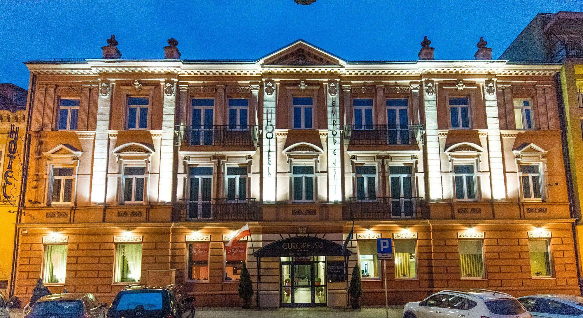 Europejski Boutique Hotel Radom Eksteriør bilde